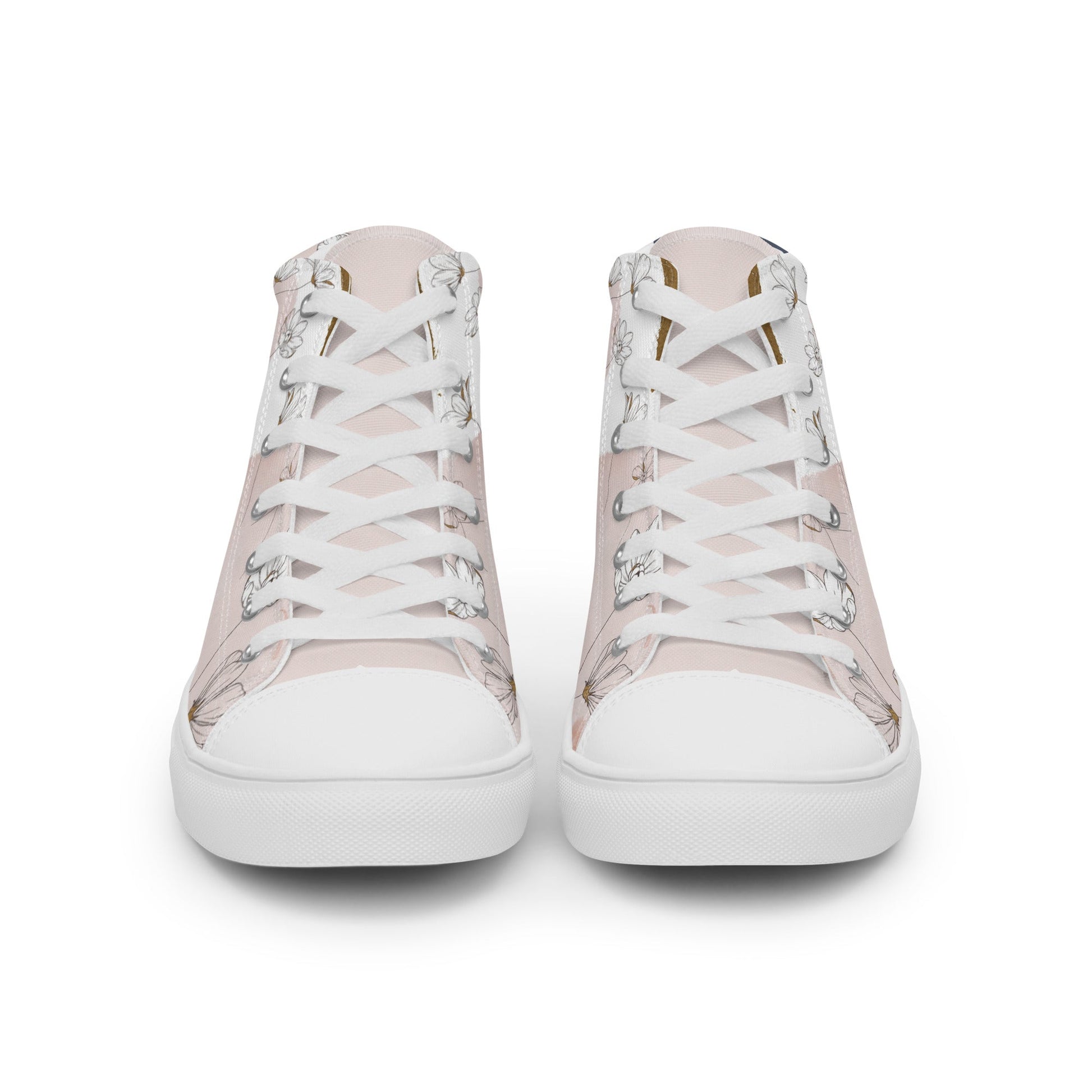 Summer Prairie high top canvas shoes