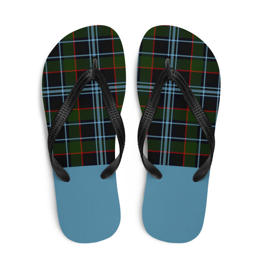 Tartan Blues Flip-Flops