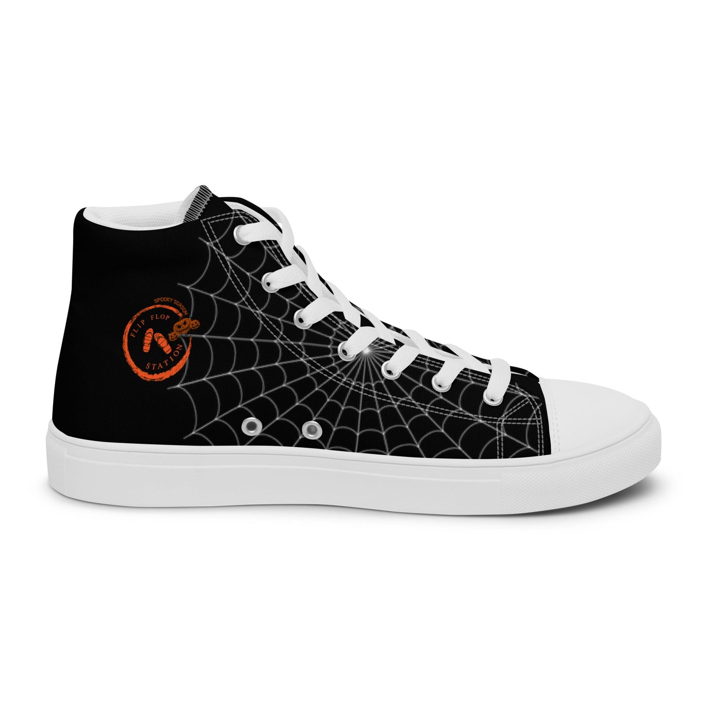 The Beautiful Witch - Halloween High top Canvas - Women