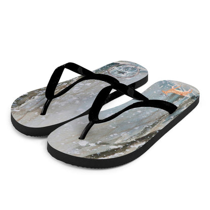 The Christmas Forest - Flip-Flops designs