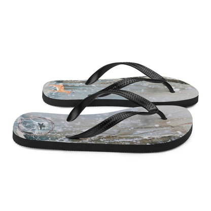 The Christmas Forest - Flip-Flops designs