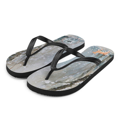 The Christmas Forest - Flip-Flops designs