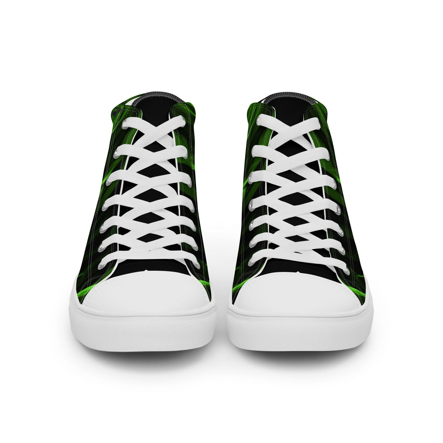 The Fire in the Monkey's Heart high top canvas shoes