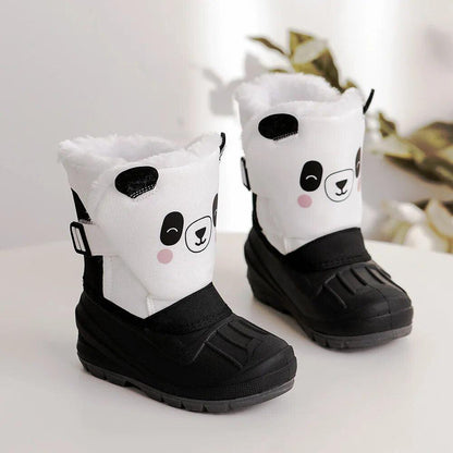 The Fox & the Panda - Children's Winter Boots