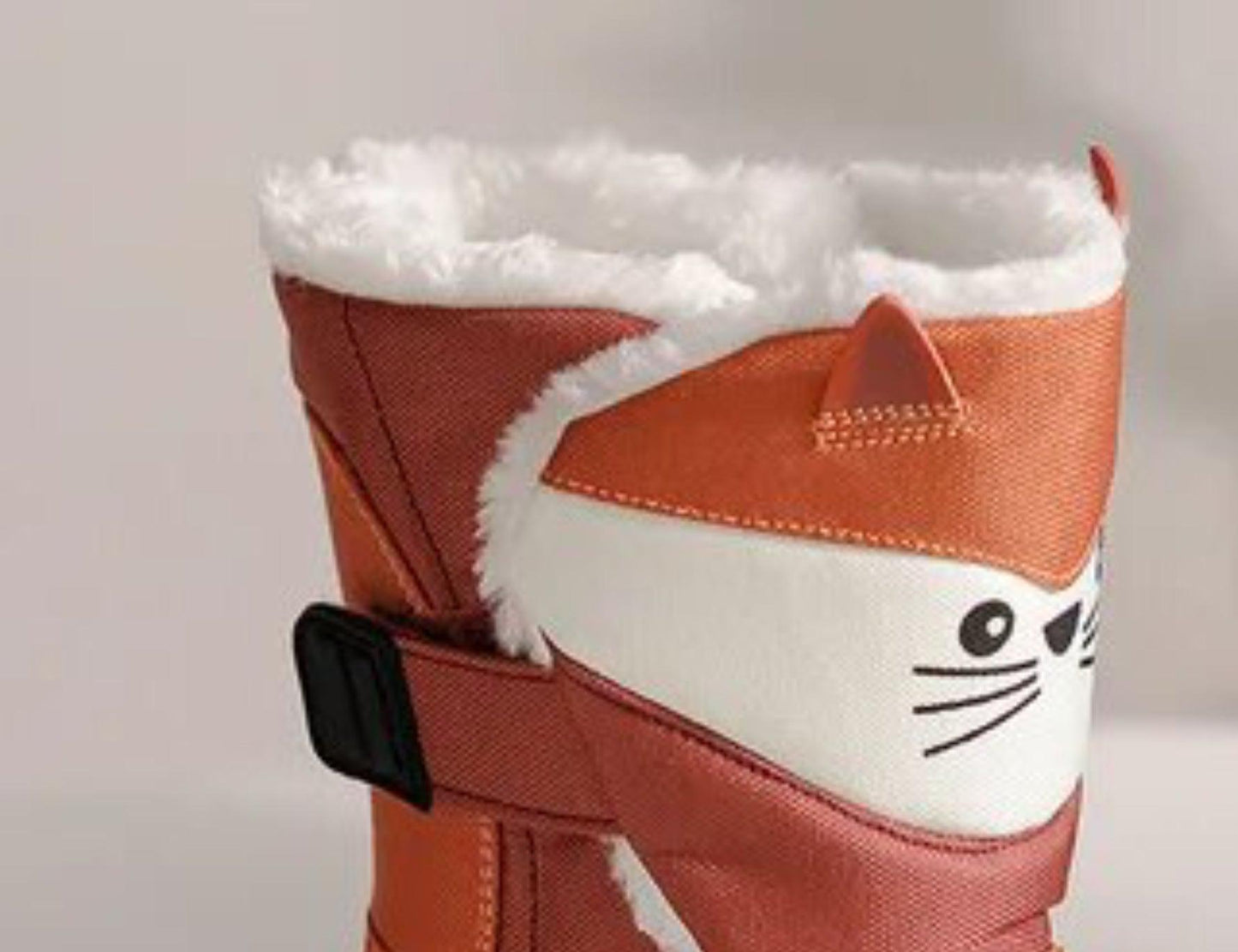 The Fox & the Panda - Children's Winter Boots