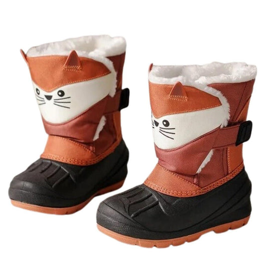 The Fox & the Panda - Children's Winter Boots