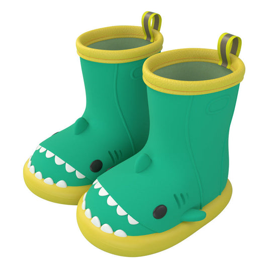 The Friendly Shark Kids Rain Boots