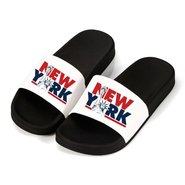 The New York Girl Women's Slider Sandals