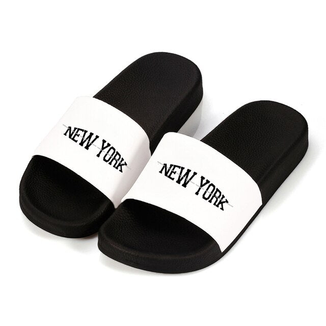 The New York Girl Women's Slider Sandals