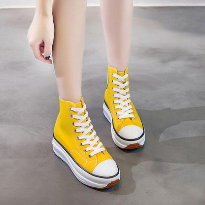 The Platform High Top Canvas Women