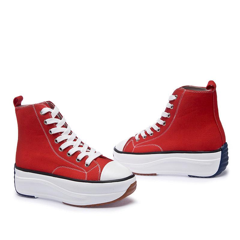 The Platform High Top Canvas Women