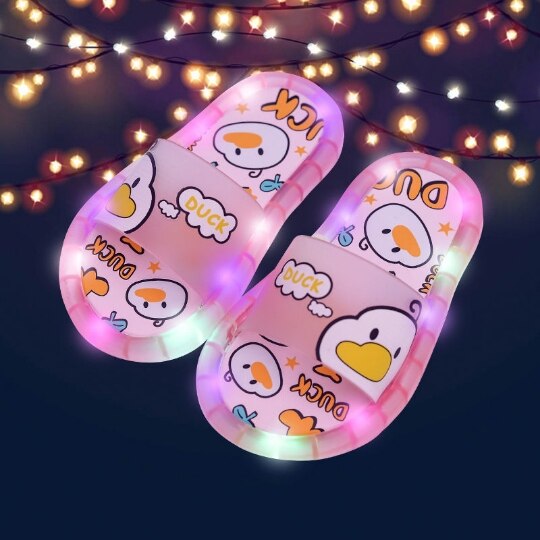 The Shiny Duckling Luminous Led kid's sliders