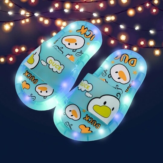 The Shiny Duckling Luminous Led kid's sliders