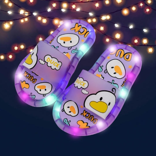 The Shiny Duckling Luminous Led kid's sliders