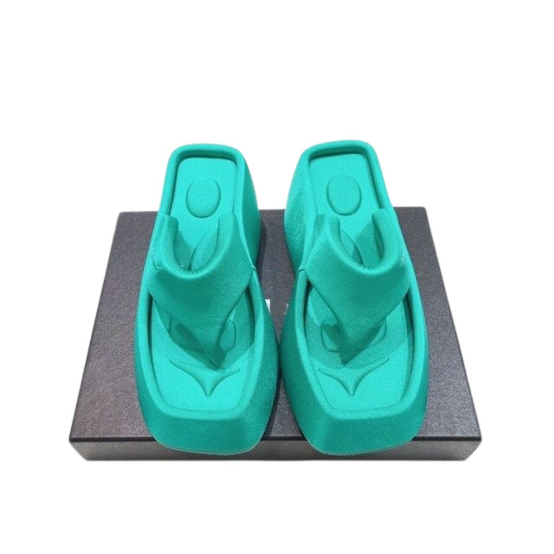 The Squared Toe - Women's Flip Flops