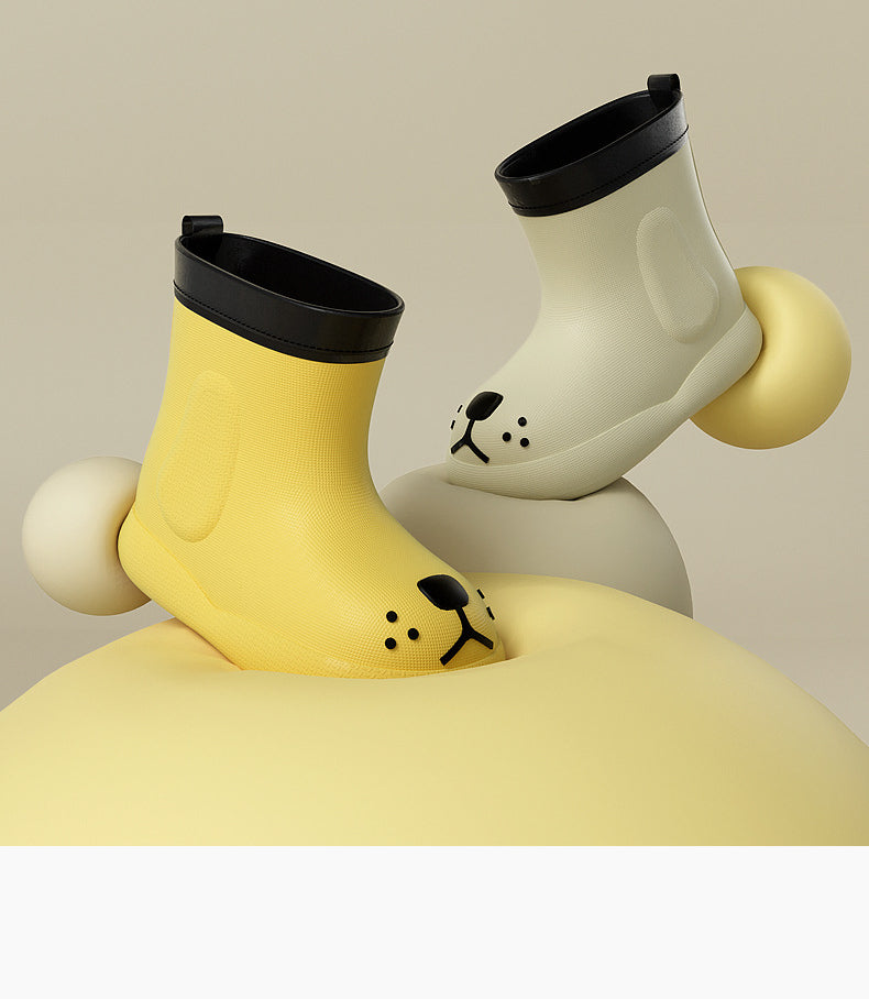 The Very Serious Dog kids Rain boots