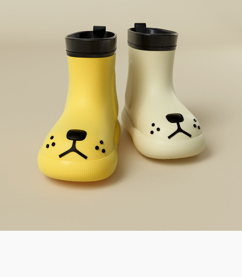 The Very Serious Dog kids Rain boots