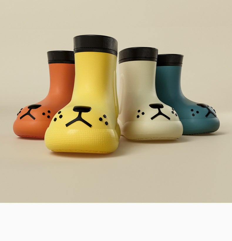 The Very Serious Dog kids Rain boots