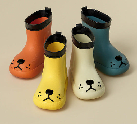 The Very Serious Dog kids Rain boots