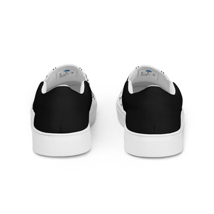 The subway tiles men's slip-on canvas shoes