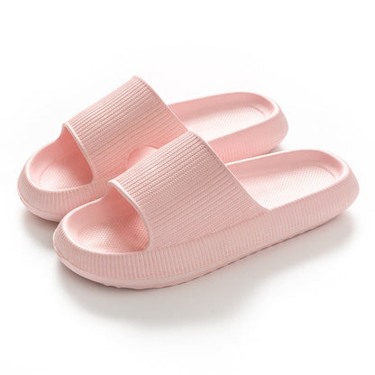 Thick Sole Colorful Slippers - Unisex Slider Sandals