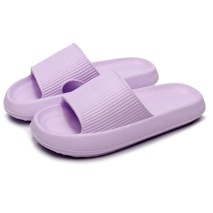 Thick Sole Colorful Slippers - Unisex Slider Sandals