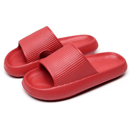 Thick Sole Colorful Slippers - Unisex Slider Sandals