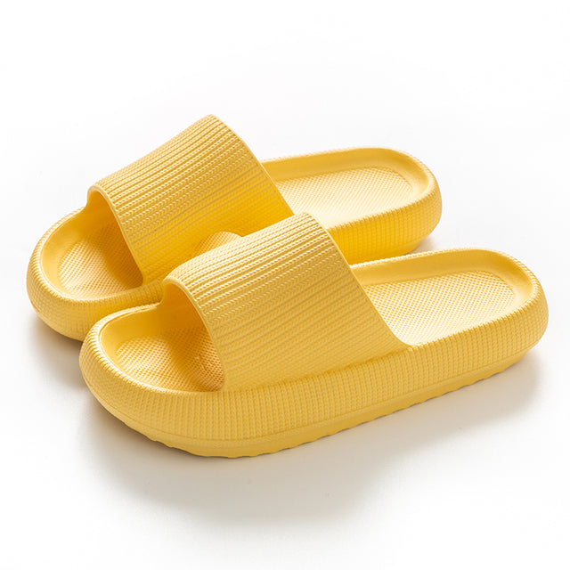 Thick Sole Colorful Slippers - Unisex Slider Sandals