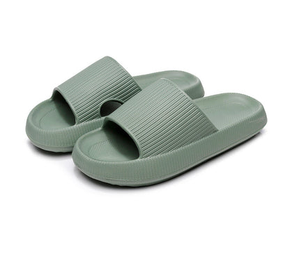 Thick Sole Colorful Slippers - Unisex Slider Sandals