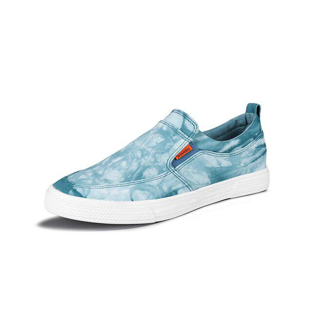 Tie Die Men's slip-on canvas Shoes