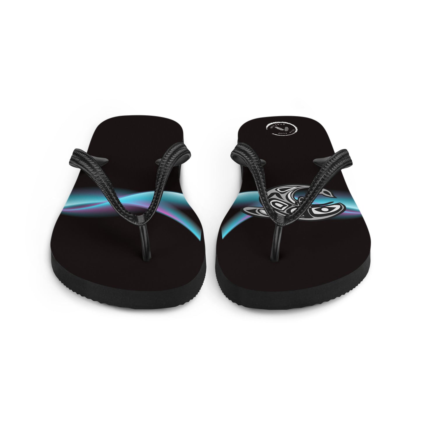 Tribal Shark - Flip-Flops Designs