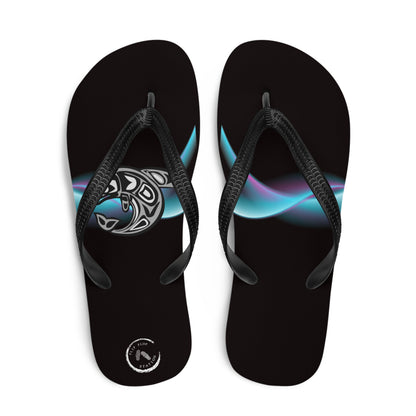 Tribal Shark - Flip-Flops Designs