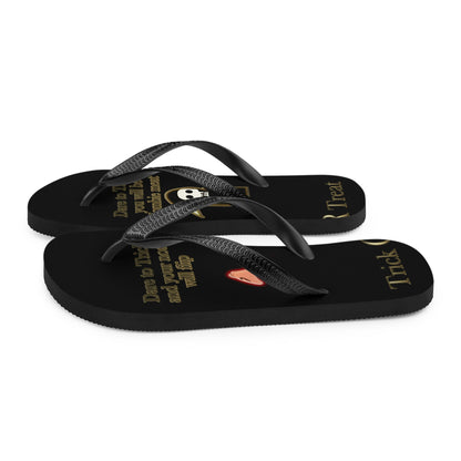 Trick or Treat - Halloween Flip-Flops