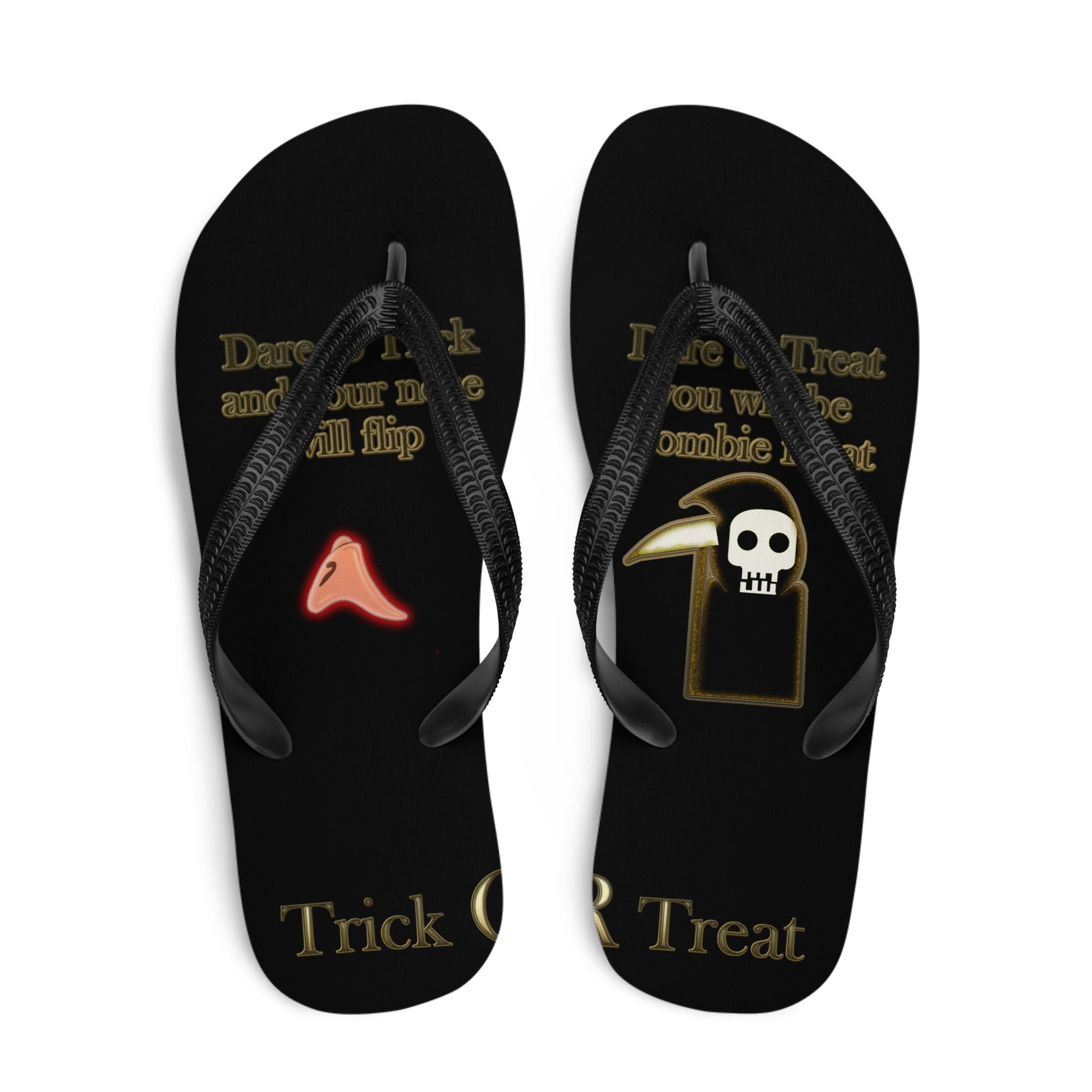 Trick or Treat - Halloween Flip-Flops