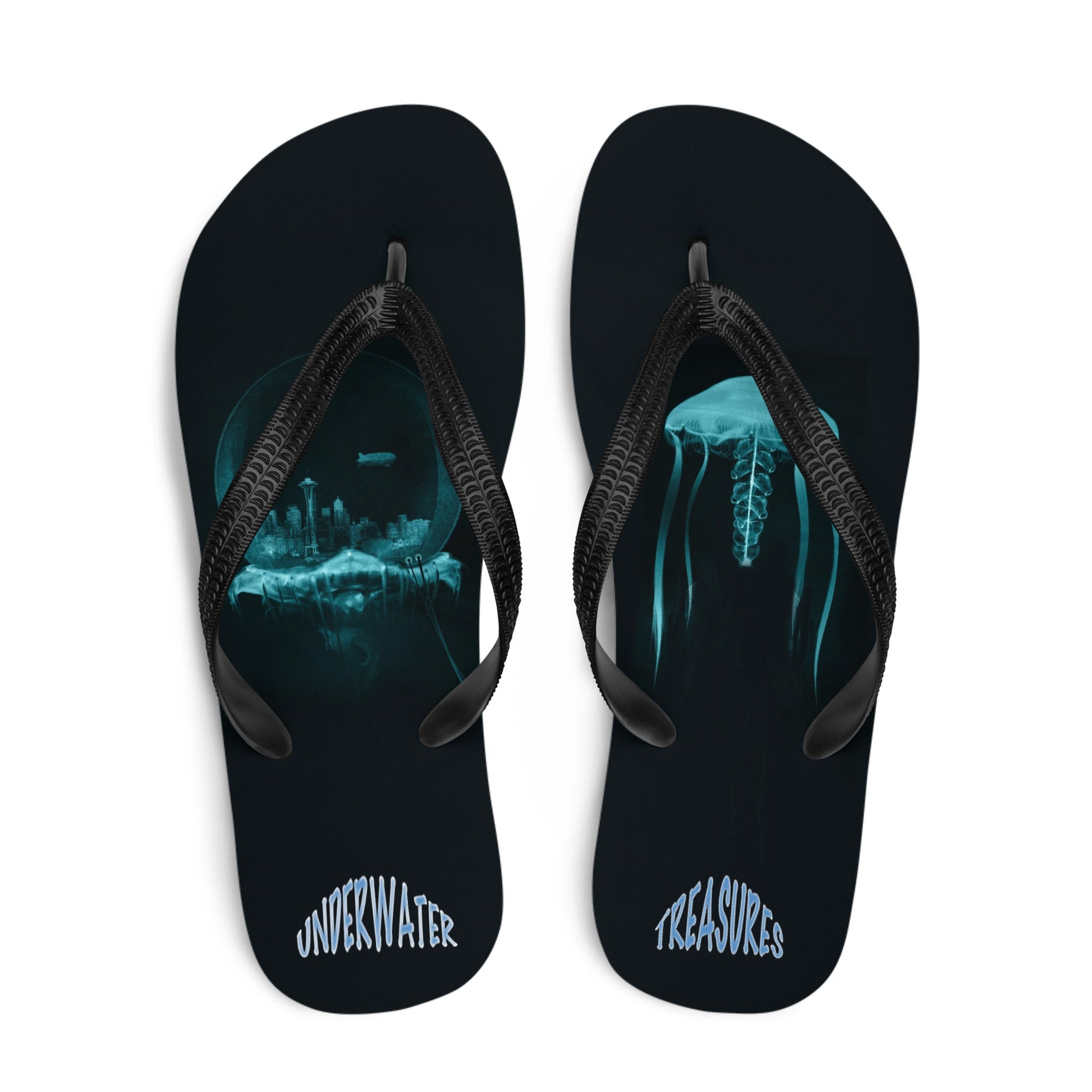 Underwater Treasures Flip-Flops