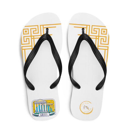 Welcome to Greece - Flip Flops Designs