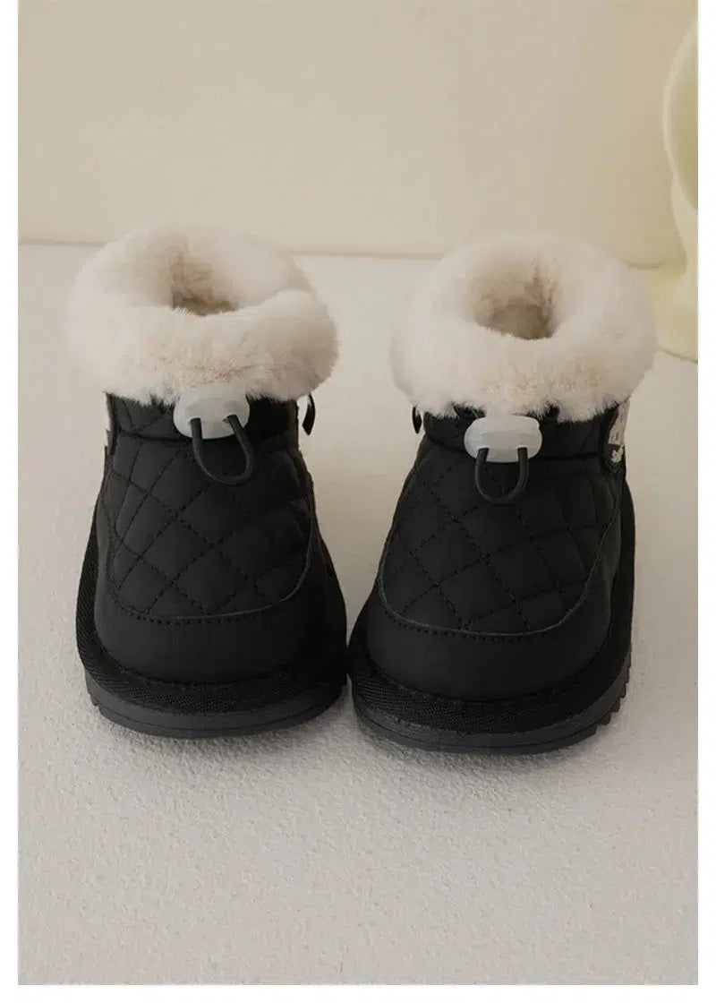 Winter Baby Boots Buckle Design