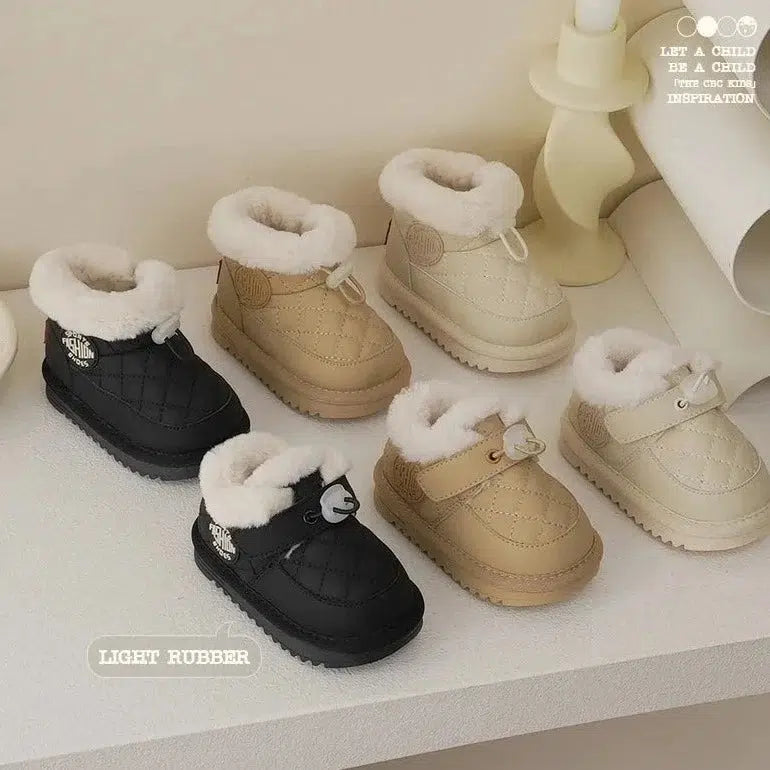 Winter Baby Boots Buckle Design