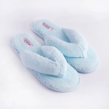 Winter Feet: Fluffy-Lined Flip Flops Designs