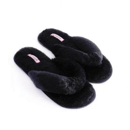 Winter Feet: Fluffy-Lined Flip Flops Designs