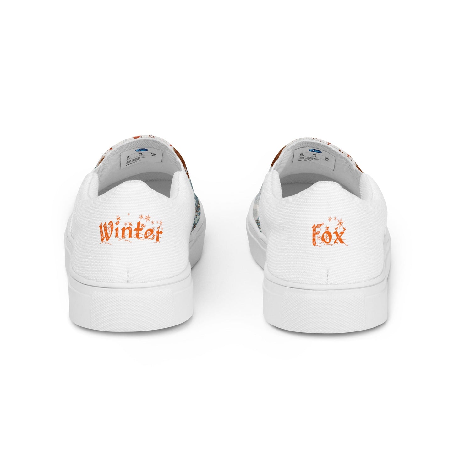 Winter Fox men's slip-on canvas shoes