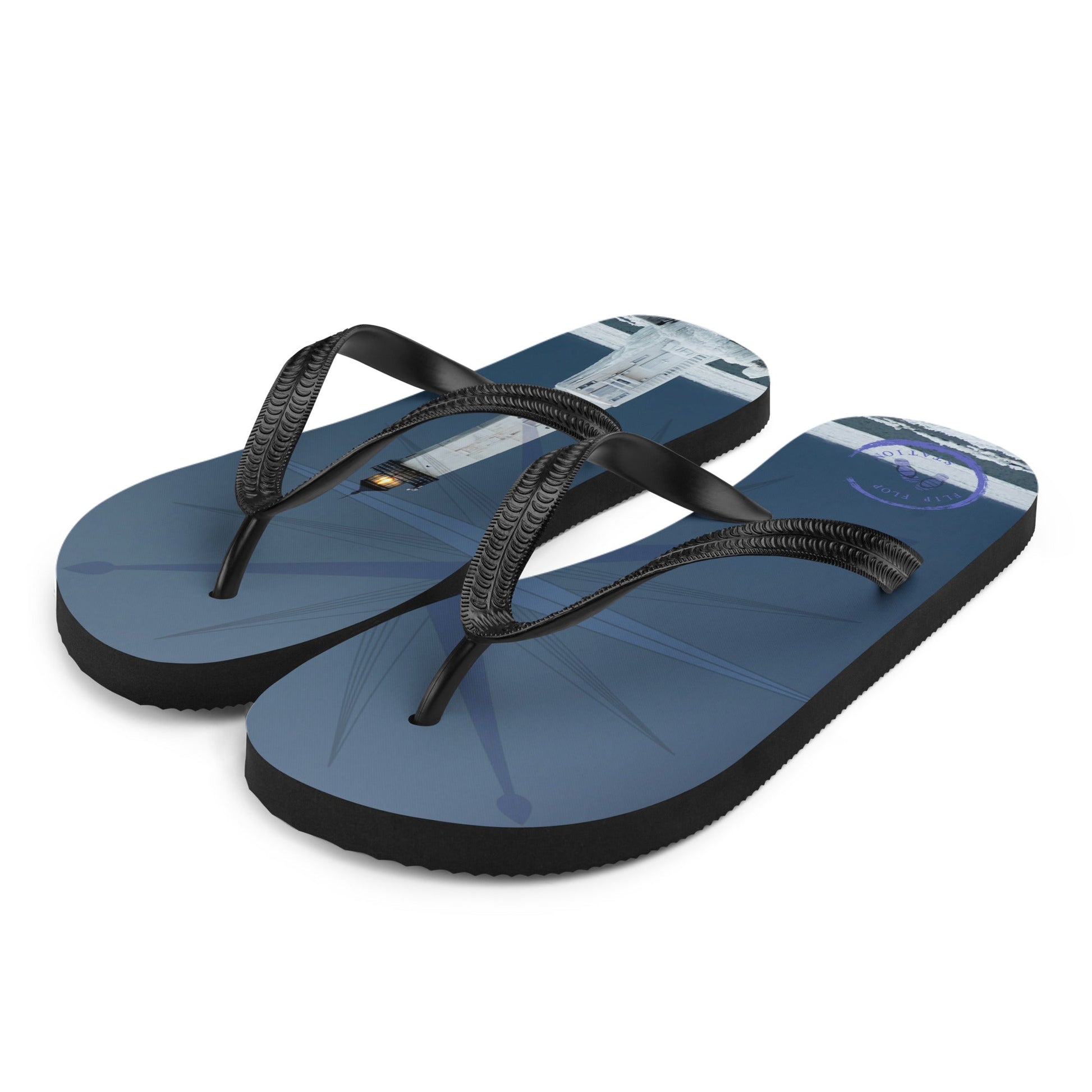 Winter Lighthouse - Flip-Flops design