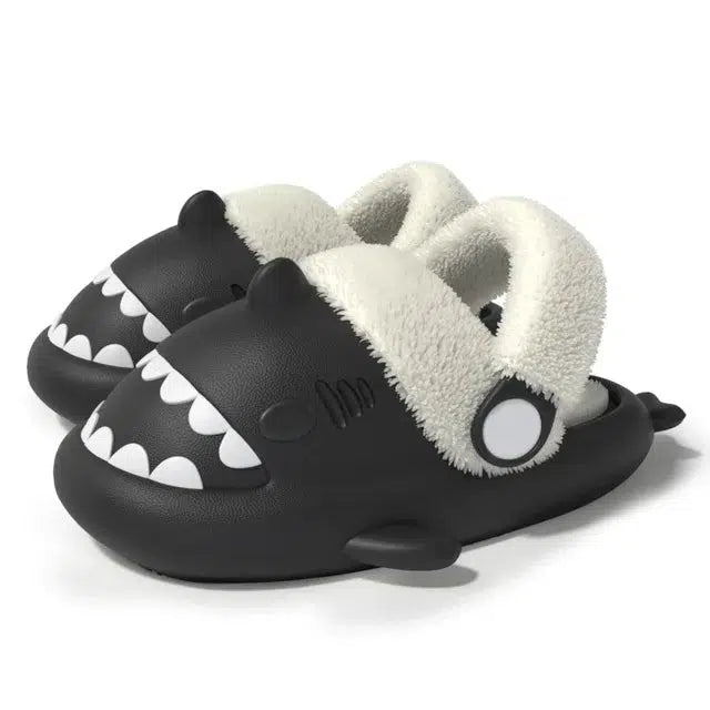 Winter Shark Clogs