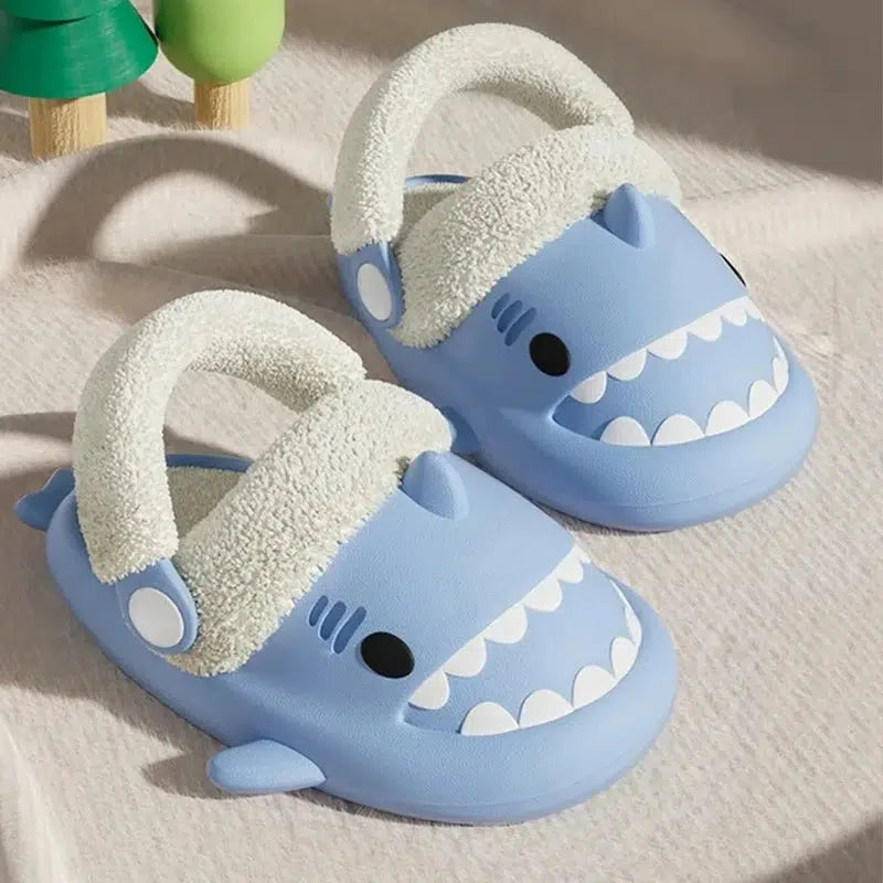 Winter Shark Clogs