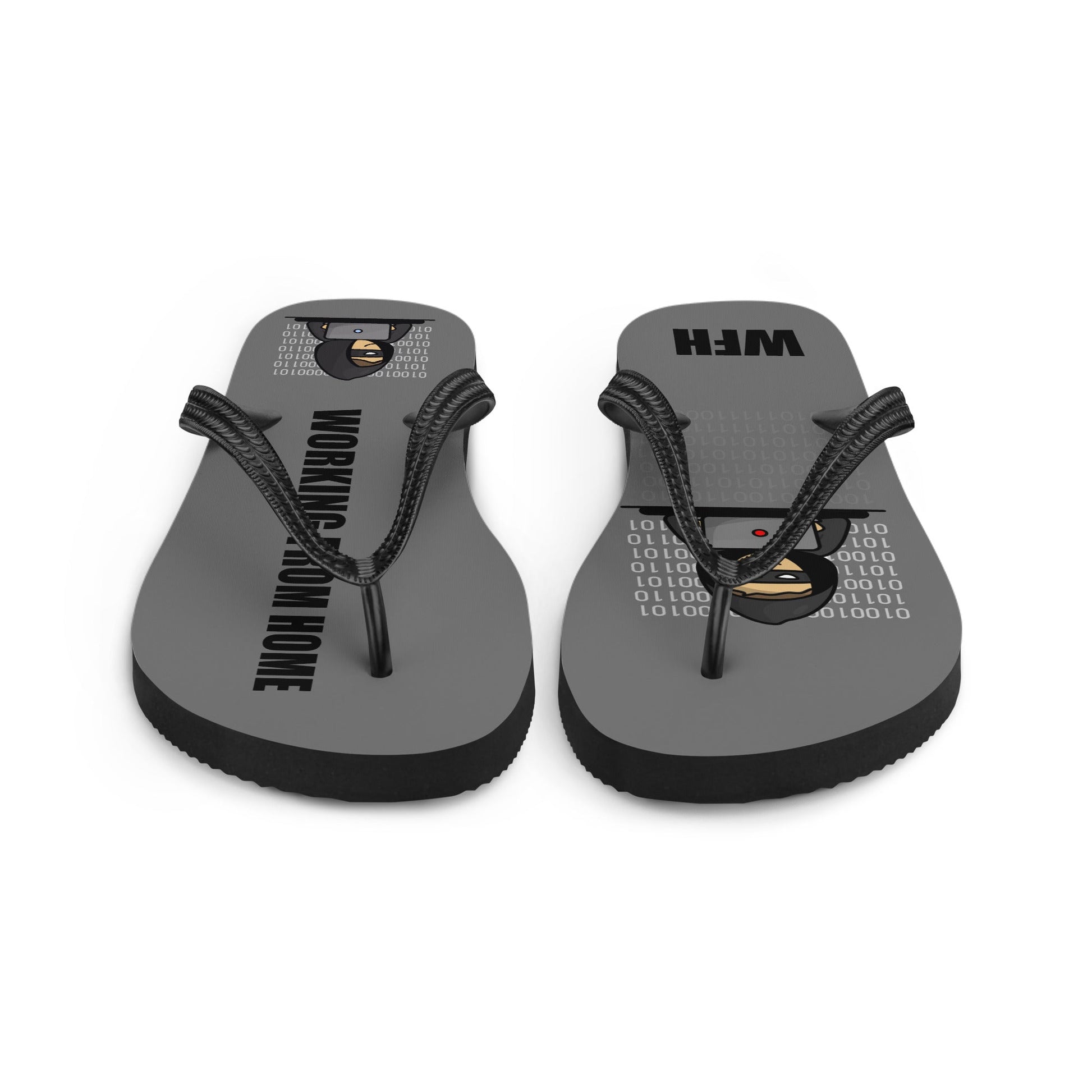 Working from Home Unisex Flip Flops