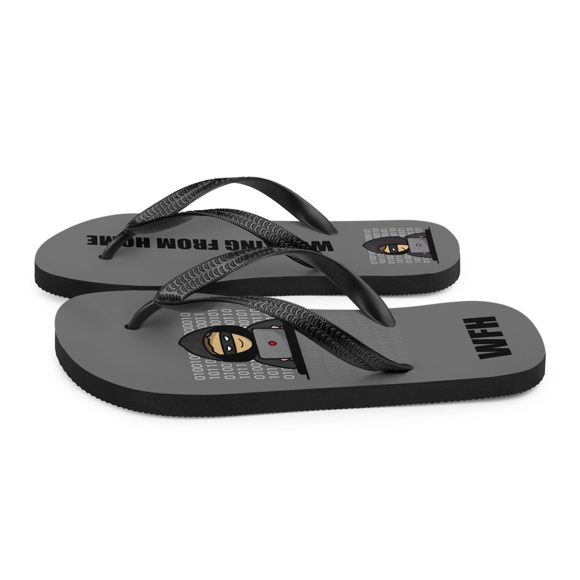 Working from Home Unisex Flip Flops