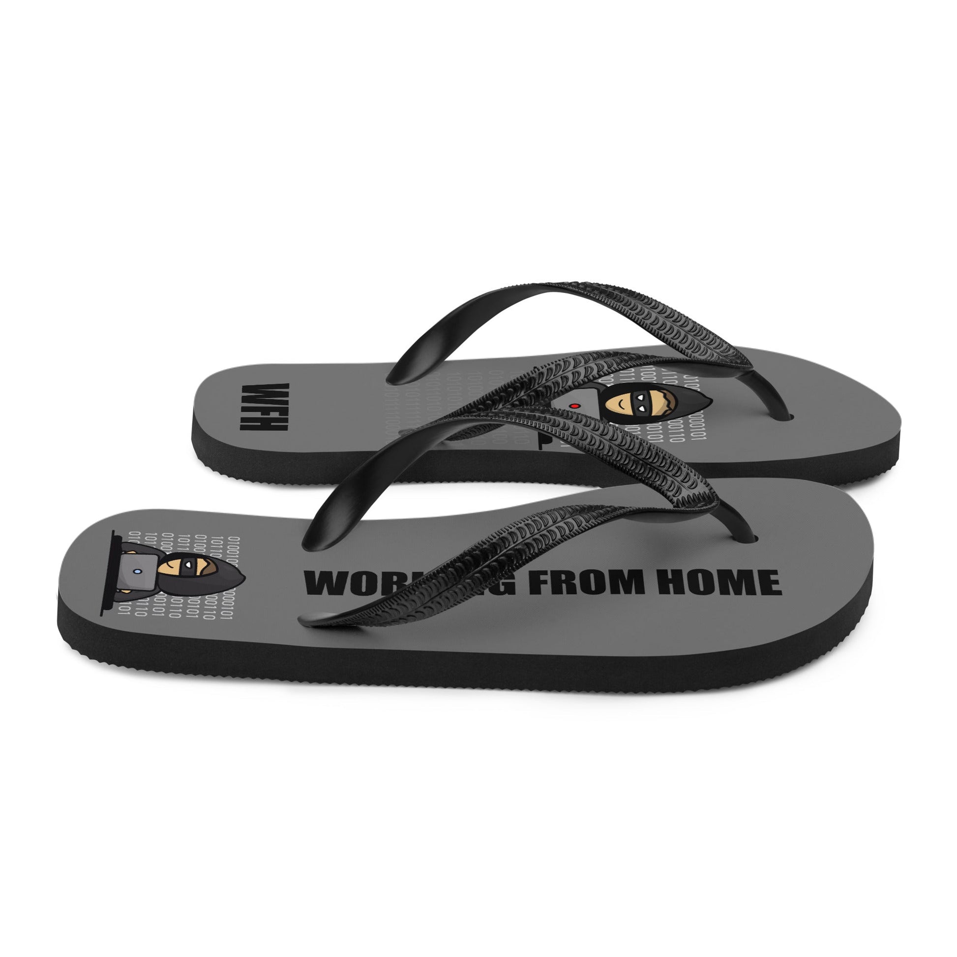 Working from Home Unisex Flip Flops