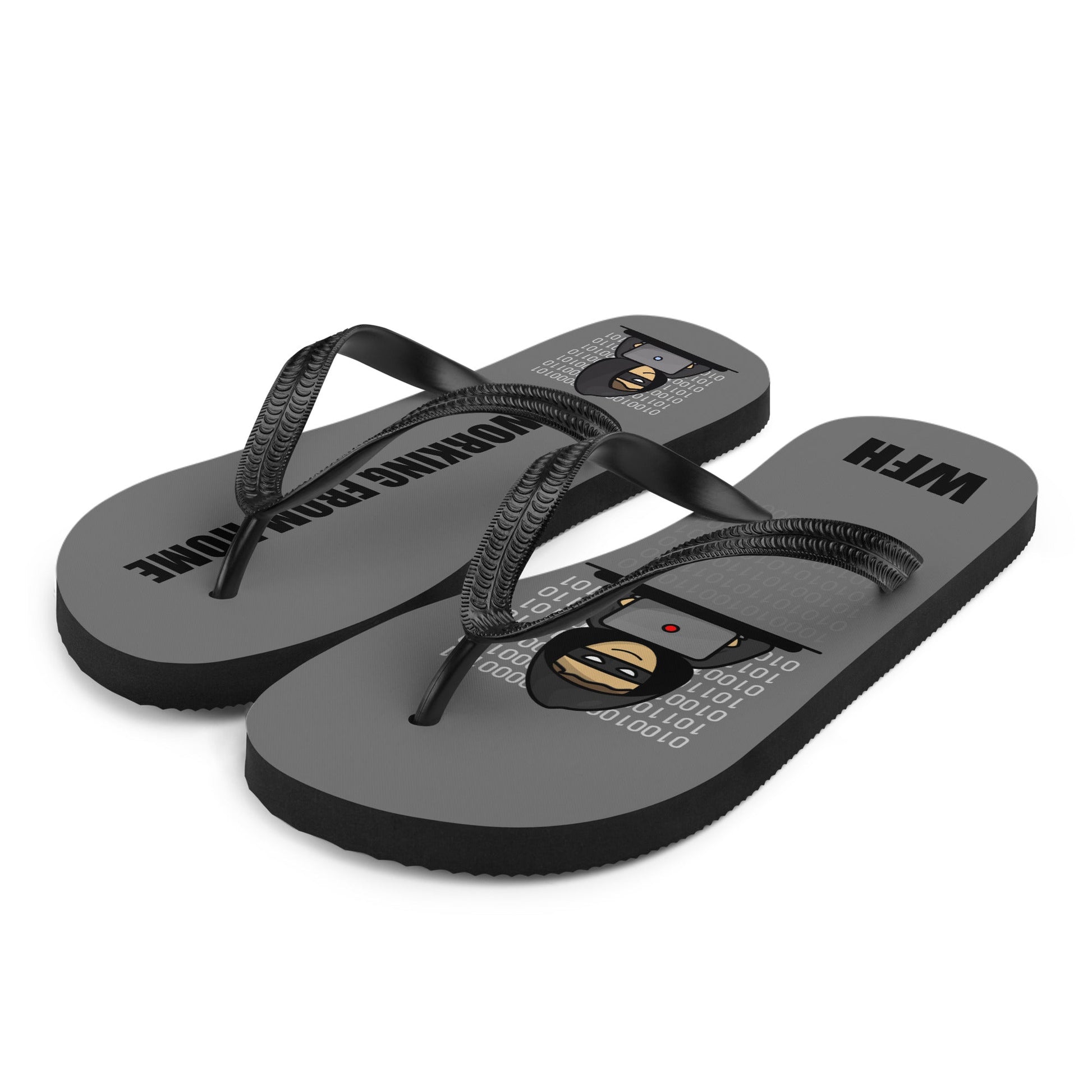 Working from Home Unisex Flip Flops