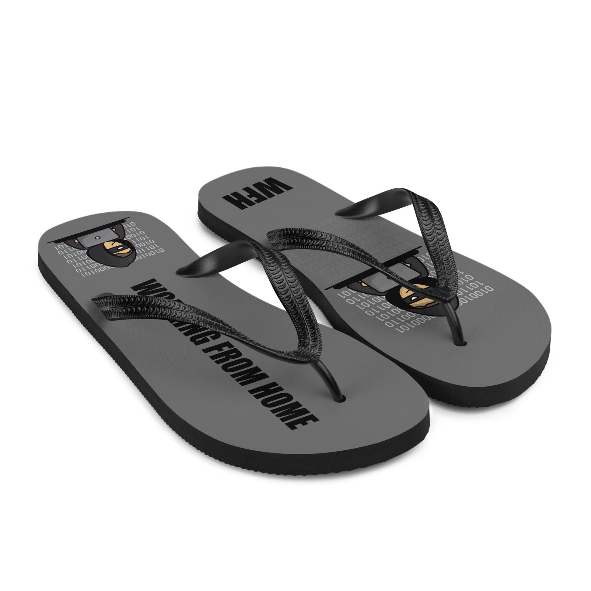 Working from Home Unisex Flip Flops