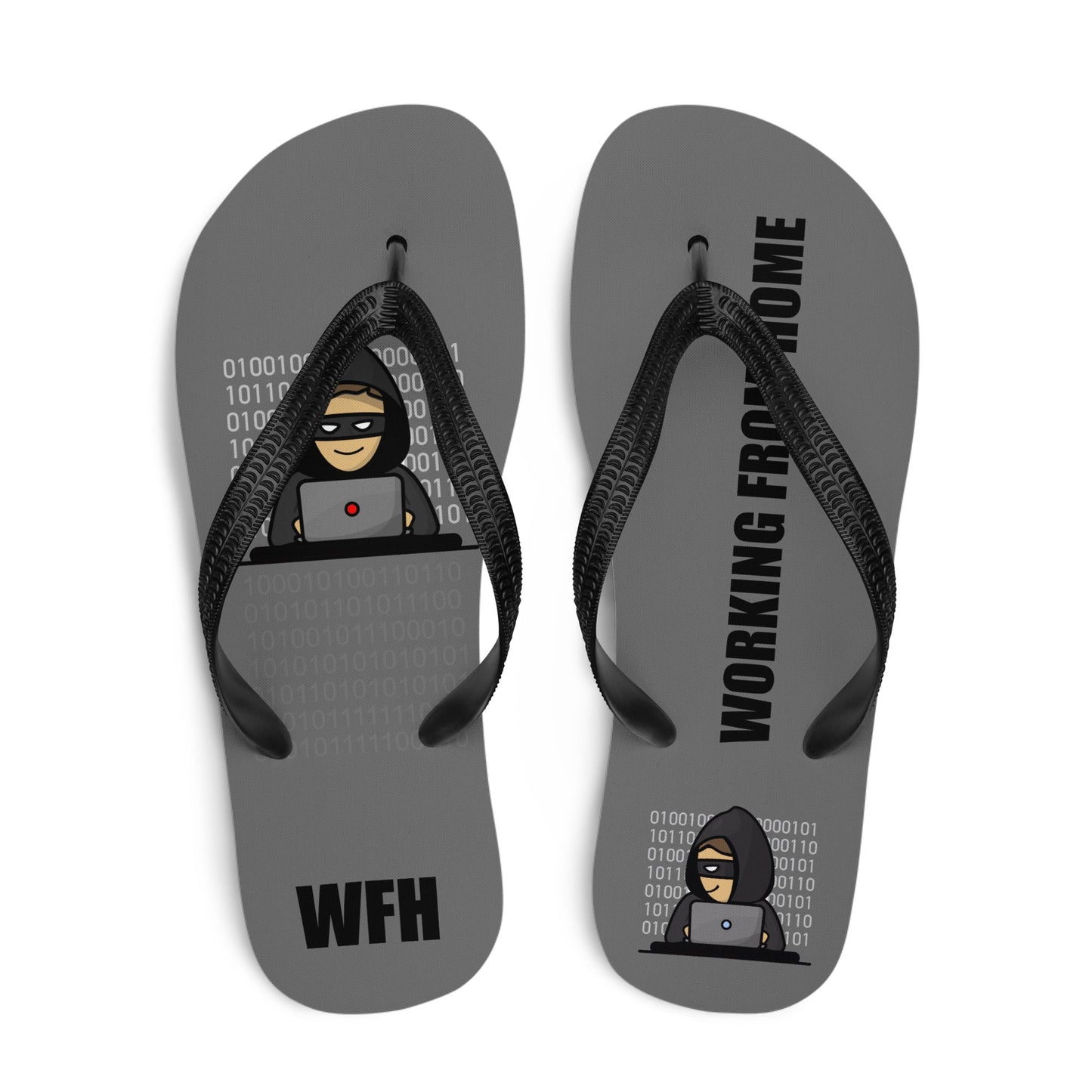 Working from Home Unisex Flip Flops